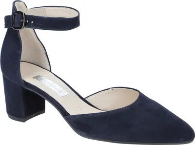 Produktbild von Gabor 41.340 Damenschuhe - Riemchen Pumps blau Elegant NEU
