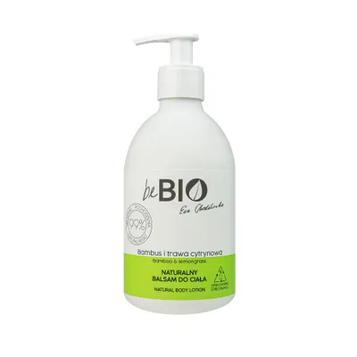 Produktbild von BeBio Ewa Chodakowska Natürliche Körperlotion mit Bambus & Zitronengras, 400ml