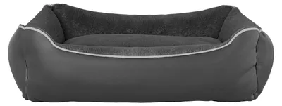 Zdjęcie produktu dla Łóżko dla psa, model 02 - ciemnoszary, wymiary: 62x50x17 cm
