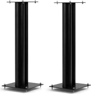 Produktbild von Norstone STYLUM 3 SPEAK STANDS/PAIR/BLACK SATIN