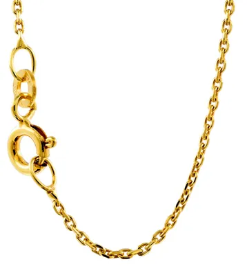 Produktbild von Ankerkette diamantiert Länge 50cm - Breite 1,2mm - 333-8 Karat Gold