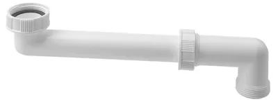 Produktbild von Bruckner Waschbecken-Siphon Raumsparend 5/4", Weiß