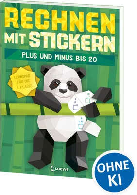 Produktbild von Rechnen mit Stickern - Plus und Minus bis 20