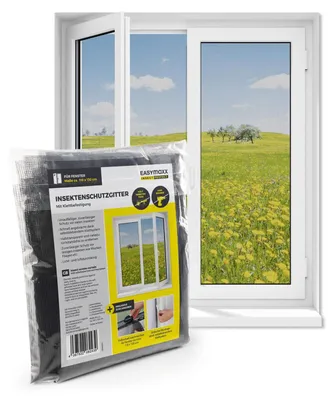 Obrázek produktu pro Síťka proti hmyzu EASYmaxx Insect Protect - pro okna do 110x130 cm - suchý zip