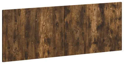 Imagen del producto de vidaXL Cabecero de pared modelo ARNHEM, en material de madera con acabado en roble ahumado