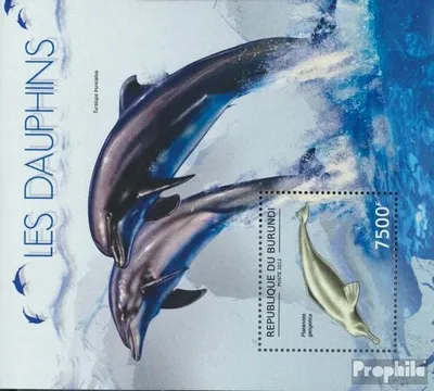 Produktbild von Briefmarken Burundi 2012 Mi Block293 (kompl.Ausg.) postfrisch Delphine
