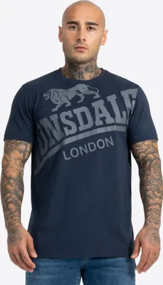 Image de T-shirt homme coupe regular WATTON Navy XXXL Lonsdale