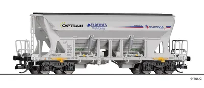 Produktbild von TILLIG Selbstentladewagen Faccns der CAPTRAIN EUROVIA Ep.VI 15334 Spur TT
