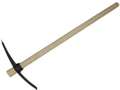 Obrázok produktu pre Lopata z lakovanej ocele s bukovou rukoväťou – 1500 g – drevená rukoväť 100 cm