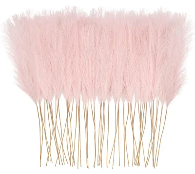 Künstliches Pampasgras, 50 Stück, 54,9 cm, rosa, für Vasen