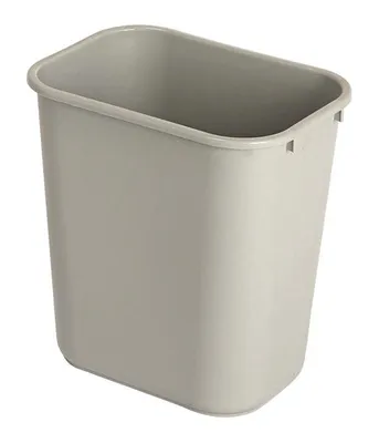 Produktbild von Rubbermaid 2956, 26,6 l, Rechteckig, Lineares Polyethylen mit niedriger Dichte (LLDPE), Grau, 260 mm, 365 mm