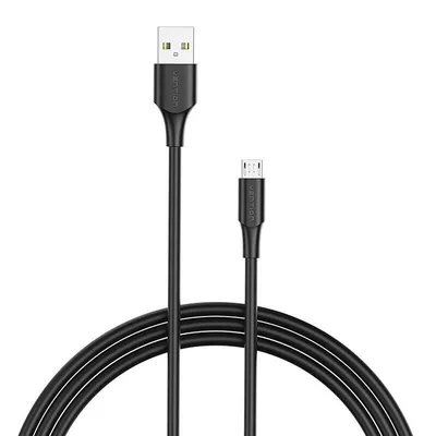 Produktbild von Vention CTIBH-Kabel, USB 2.0 auf Micro-B, 2A, 2 m, schwarz