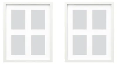 Produktbild von IKEA RODALM Mehrfach-Bilderrahmen Weiß 40x50 cm