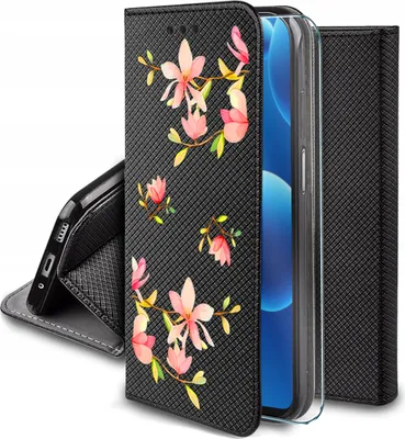 Obrázok produktu pre Etui do Samsung A26 5G MAGNET WZORY CASE PORTFEL + SZKŁO OCHRONNE 9H