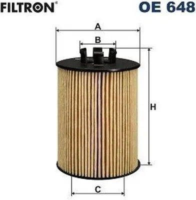 Obrázek produktu pro Olejový filtr FILTRON OE 648