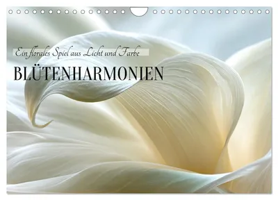 Produktbild von Blütenharmonien (Wandkalender 2027 DIN A4 quer), CALVENDO Monatskalender