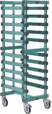Produktbild von REA Regalwagen EN (600x400mm) 15 Etagen