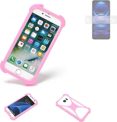 Produktbild von K-S-Trade Handy Hülle kompatibel mit Xiaomi Redmi Note 12 Schutz Hülle Bumper Silikon Schutz Hülle Cover Case Silikoncase Silikonbumper TPU