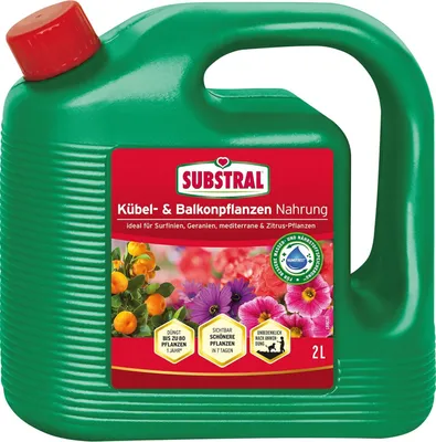 Produktbild von Substral Spezial-Flüssigdünger für Kübel- & Balkonpflanzen, 2 Liter