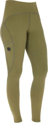 Produktbild von Covalliero Damen Reitleggings olive F/S 24, Größe:42/44
