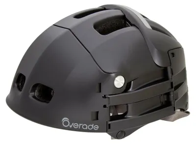 Produktbild von Overade PLIXI x Kenzo Faltbarer Helm für Helm für Fahrräder, E-Scooter limited edition, Farbe:schwarz, size:L/XL