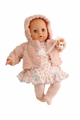 Produktbild von Schildkröt Schnuller Baby Amy Gr. 45 Malhaar blaue Schlafaugen 7545296