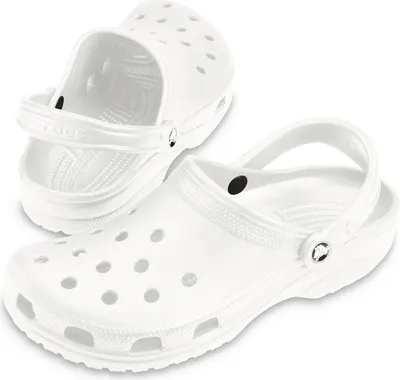 Produktbild von Crocs Classic Clog, Weiblich, Erwachsener, Weiß, Einfarbig, 39 - 40, Geschlossene Sandalen