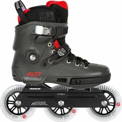 Obrázek produktu pro Kolečkové brusle Powerslide Next Charcoal 110 Trinity, 46-47, 3x, 110