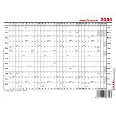 Produktbild von Tafelkalender 1 Jahr/1 Seite A6 Kalendarium 2027