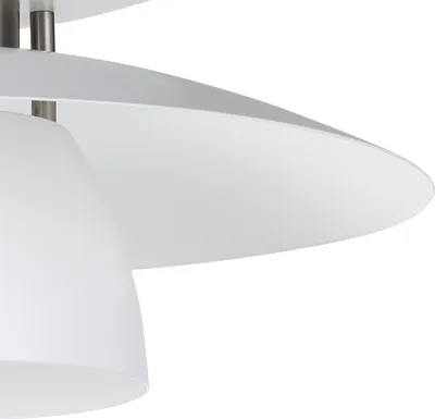 Imagen del producto de EGLO Brenda, Festmontage, Blanco, Blanco, Acero, Redondo, Universal