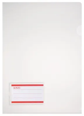 Zdjęcie produktu dla Herlitz 10913804, A4, Polipropylen (PP), Przezroczysty, Krajobraz/Portret, 10 szt.