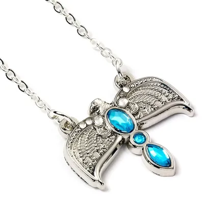 Imagen del producto de Collar y colgante de Harry Potter, diadema (plata de ley)