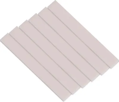 Imagen del producto de 6 piezas de puente para guitarra, puente para mástil, acabado brillante, 80 mm (3,15 pulgadas), para guitarra acústica, guitarra clásica, mandolina, banjo, ukelele