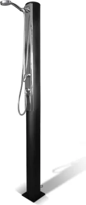 Produktbild von Solardusche Standard, 35 Liter Tankinhalt, 220 cm hoch, Handbrause, Fußhahn