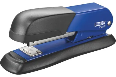 Obrázok produktu pre Rapid FM12, 25 listy, Čierna, Modrá, Štandardná skoba, 26/6, Akrylonitrilbutadienstyren (ABS), Kov, 5 cm