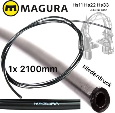 Produktbild von 1x Magura Bremsleitung 2.3m für Niederdruck Bremsen Julie Hs11HS33 MT2