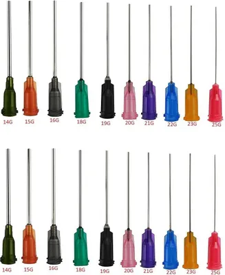 Produktbild von 20 Stück Industrielle stumpfe Spitze Dosiernadel. Präzision Applikator. Spritze Dispensin