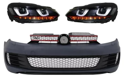 Produktbild von Stoßstange für VW Golf VI 6 08-13 Scheinwerfer LED Dynamisches GTI Look.