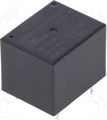 Produktbild von 1x Relais: elektromagnetisch 10A/277VAC  USpule : 12VDC  10A 1-1721150-3 Elektroma