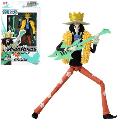 Immagine prodotto di Anime Heroes figure - Bandai - One Piece - Brook - 17 cm