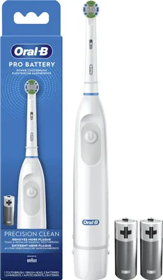 Produktbild von Oral-B Pro Battery, Erwachsener, Weiß, Weiß, Rund, Akku, AA