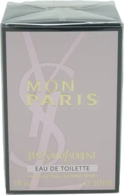 Produktbild von Yves Saint Laurent Mon Paris, Frauen, 30 ml, Spray, ALCOHOL ● PARFUM / FRAGRANCE ● AQUA / WATER ● BENZYL SALICYLATE ● LINALOOL ● BENZYL..., 1 Stück(e), 60 mm