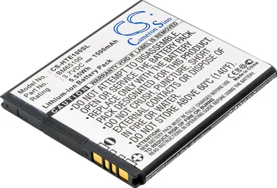 Produktbild von TECHTEK Akku Kompatibel mit [HTC] 0PCV200, 0PO100, 603e, A11, CSN, Desire 320, Desire 501, Desire 510, Desire 510 LTE, Desire 510 Mini, Desire 512, D