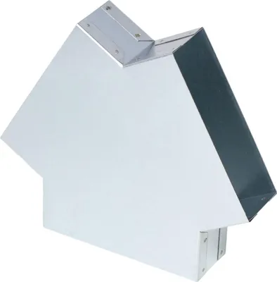 Produktbild von Flachkanal Y-Stück 120° 150 x 50 mm