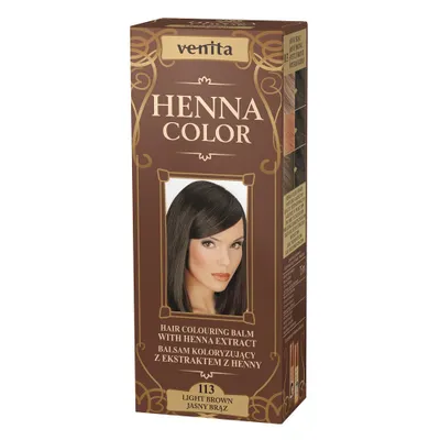 Obrázek produktu pro Hennový balzám pro jemně hnědé vlasy, 75 ml