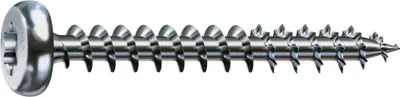 Imagen del producto de SPAX® 0201010300123 SPAX® Universalschrauben T10 Halbrundkopf WIROX 0201010300123 3 mm x 12 mm, 200 St.