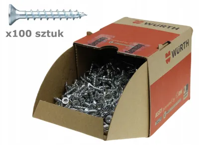 Obrázok produktu pre Wurth ASSY 4 CS Skrutka 4x20mm Pozinkovaná 100ks