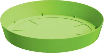 Produktbild von Untersetzer Ø 12,5cm lemongrün für Blumentöpfe