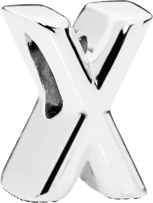 Image de Pandora Lettre X Alphabet Charm 797478 Pendentif