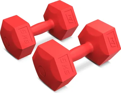 Produktbild von Hop-sport Fitness činky | Sada šesťhranných fitness činiek | Sada činiek 2x5kg